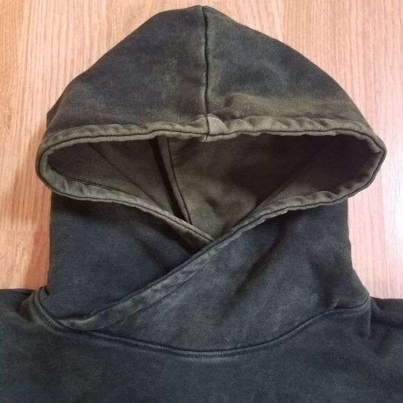 Sometime Soon Blaze Lava Wash Hoodie sz 4 in Green - Picture 6 of 9